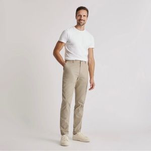 Spoke Heroes Chino Build B Waist 40 Men’s Khaki Flat Front‎ Pants Tan Portugal